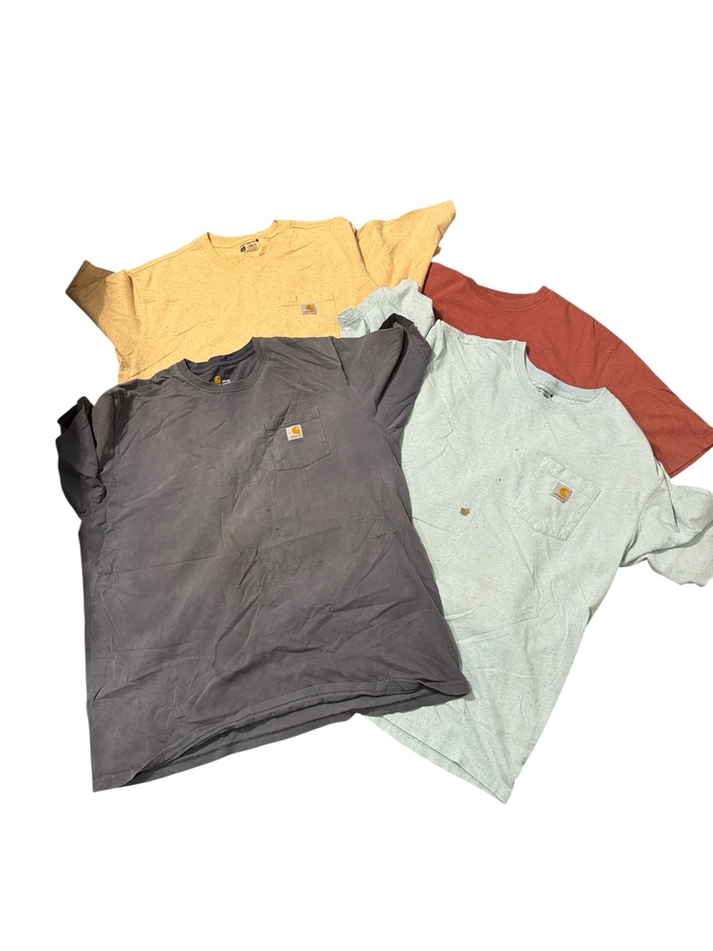 Bundle of Carhartt work shirts short sleeve size 2XL